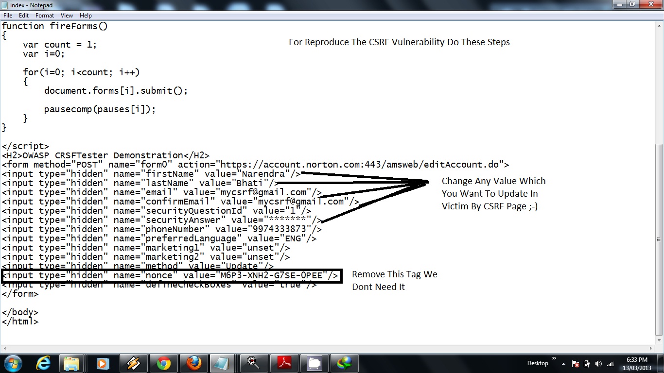 Symantec CSRF Bypass Vulnerability