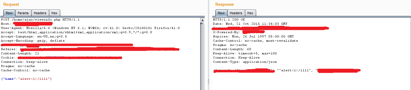 Attacking JSON Application : Pentesting JSON Application