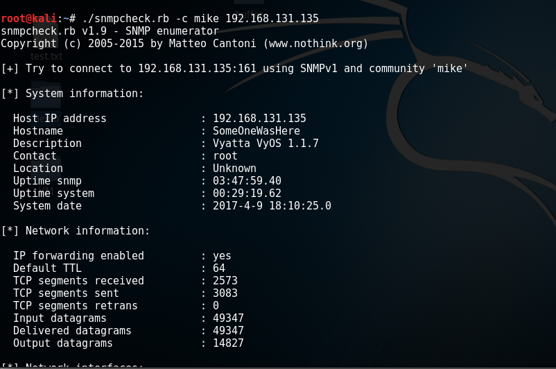 Hacking SNMP Service Part 2 - The Post Exploitation : Attacking Network - Network Pentesting