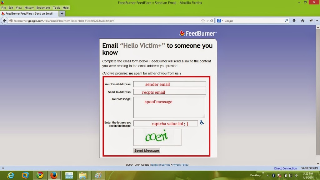 Google CSRF Feedburner , CSRF , Google , Hacking , Bug Bounty ,Vulnerability