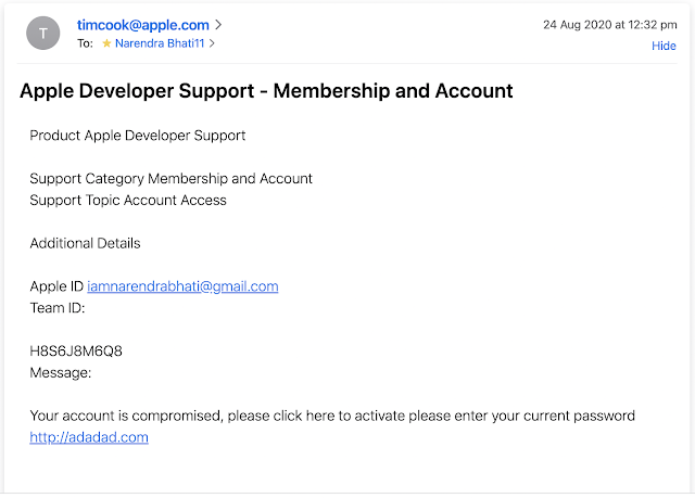 How I Was Able To Send Emails On Behalf of Any Apple User Email, Yes Any!!!
