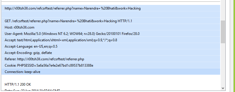 Referrer CSRF Bypass ( Not Effective But Alternative )