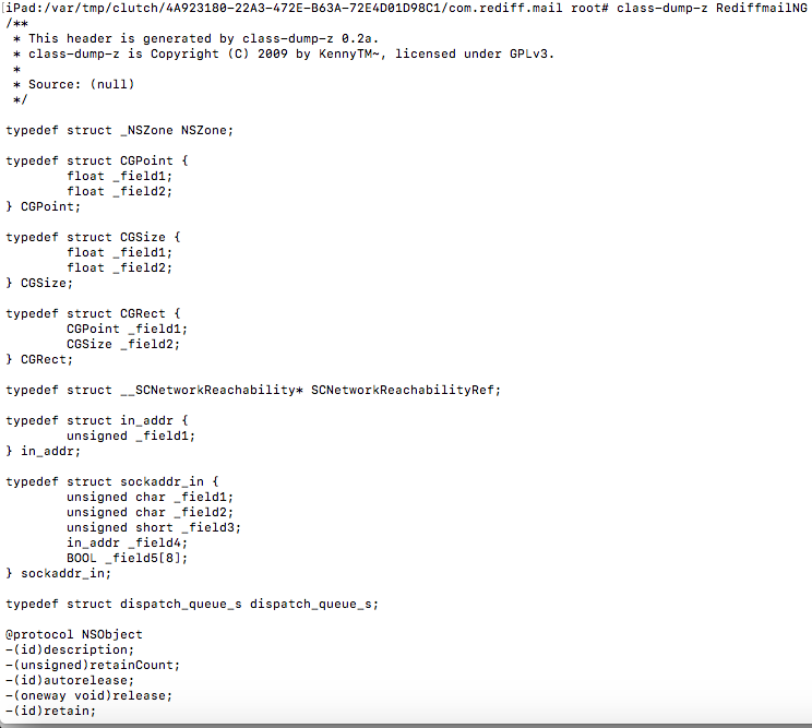 iOS Application Pentesting Part 3 : Extracting iOS App Class Information