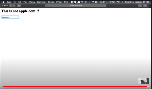 Address Bar Spoofing Vulnerability in Multiple Browsers