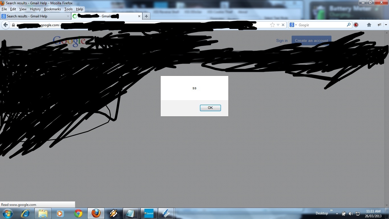 Google XSS Vulnerability
