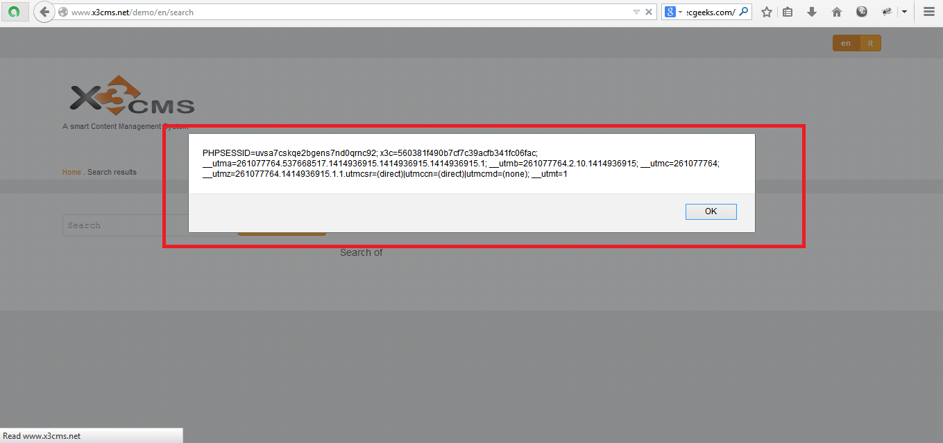 X3 CMS XSS And CSRF "CVE-2014-8771 , CVE-2014-8772"