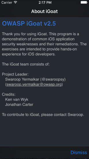 iOS Application Pentesting Part 4 : Installing iGoat Application